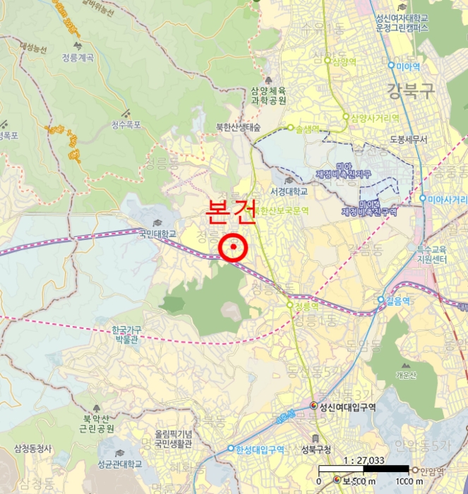 서울 성북구 정릉동 685-13, 2층204호 (정릉동,무화과동(102)) 외 3필지 다세대주택 경매 사진 14