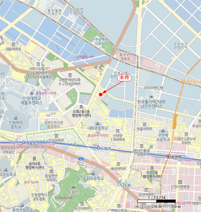 인천 미추홀구 도화동 706-17, 17동 4층403호 (도화동,실버타운) 다세대주택 경매 사진 10
