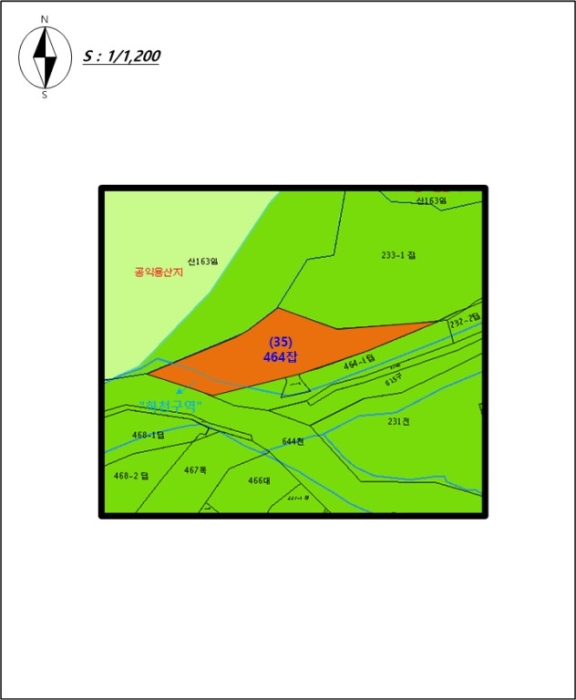 강원특별자치도 춘천시 동면 월곡리 464 잡종지 경매 사진 4