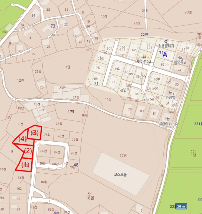충청남도 아산시 둔포면 송용리 48-82 외 5필지 잡종지 경매 사진 66