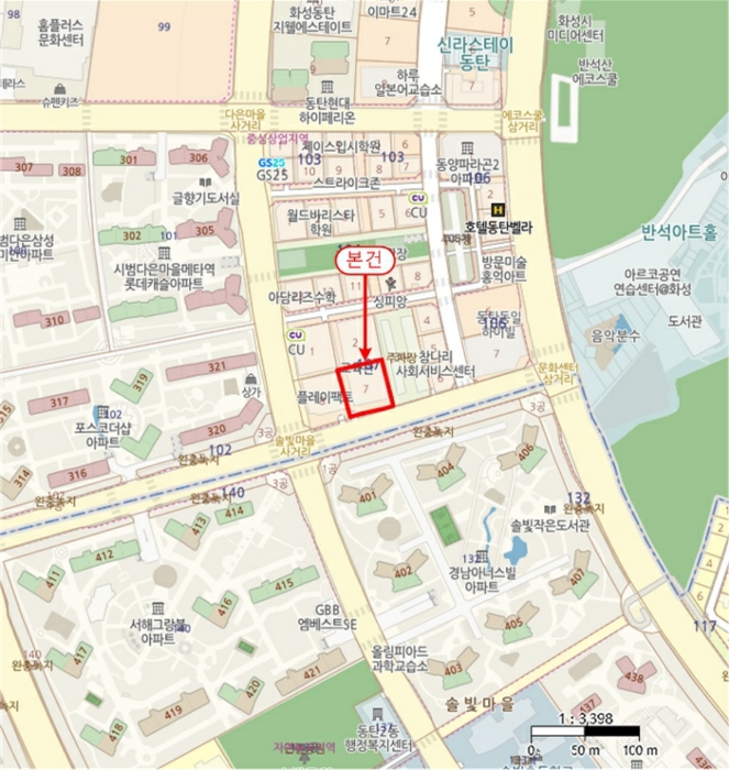 경기 화성시 반송동 107-7, 10층1012호 (반송동,아시아프라자) 오피스텔(주거) 경매 사진 12