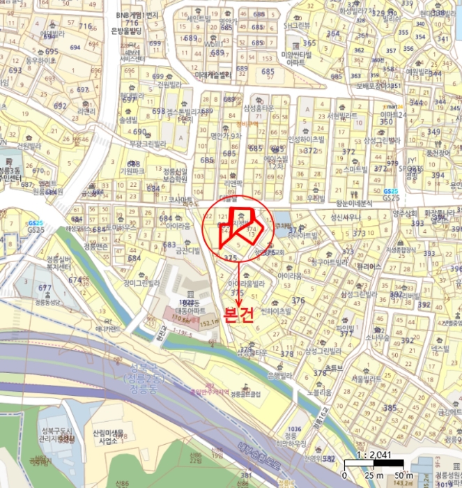 서울 성북구 정릉동 685-13, 3층303호 (정릉동,무화과동(102)) 외 3필지 도시형생활주택 경매 사진 12