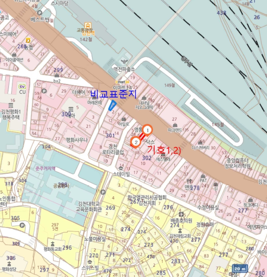 경상북도 김천시 평화동 302-29 외 1필지 근린생활시설 경매 사진 17