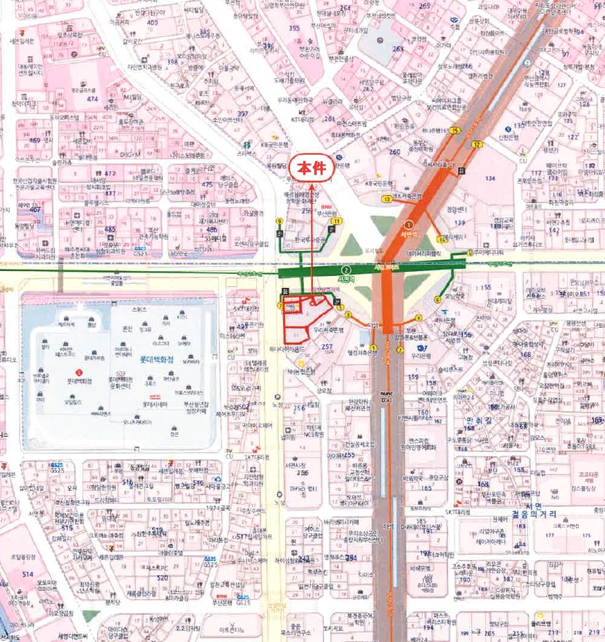 부산 부산진구 부전동 257-3, 19층1901호 (부전동,아이온시티빌딩) 외 6필지 근린상가 경매 사진 11