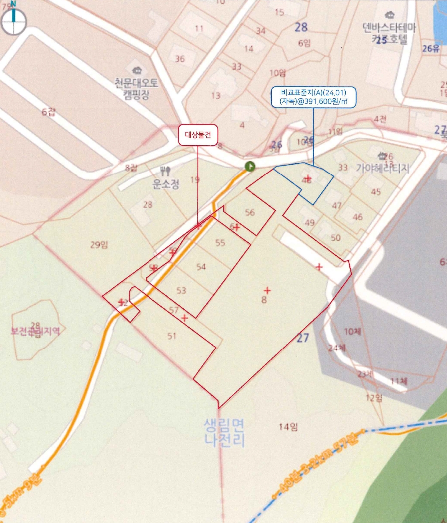 경상남도 김해시 생림면 나전리 27-8 외 7필지 대지 경매 사진 24