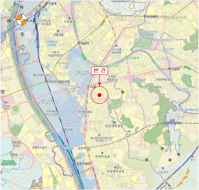 서울 금천구 독산동 973-1, 제8층 제805호 (독산동, 어반팰리스) 외 2필지 오피스텔(주거) 경매 사진 11