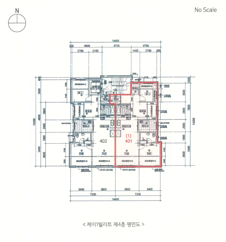 경기 평택시 동삭동 0, 3층302호 (동삭동,케이1빌라트) 외 7개호 도시형생활주택 경매 사진 29