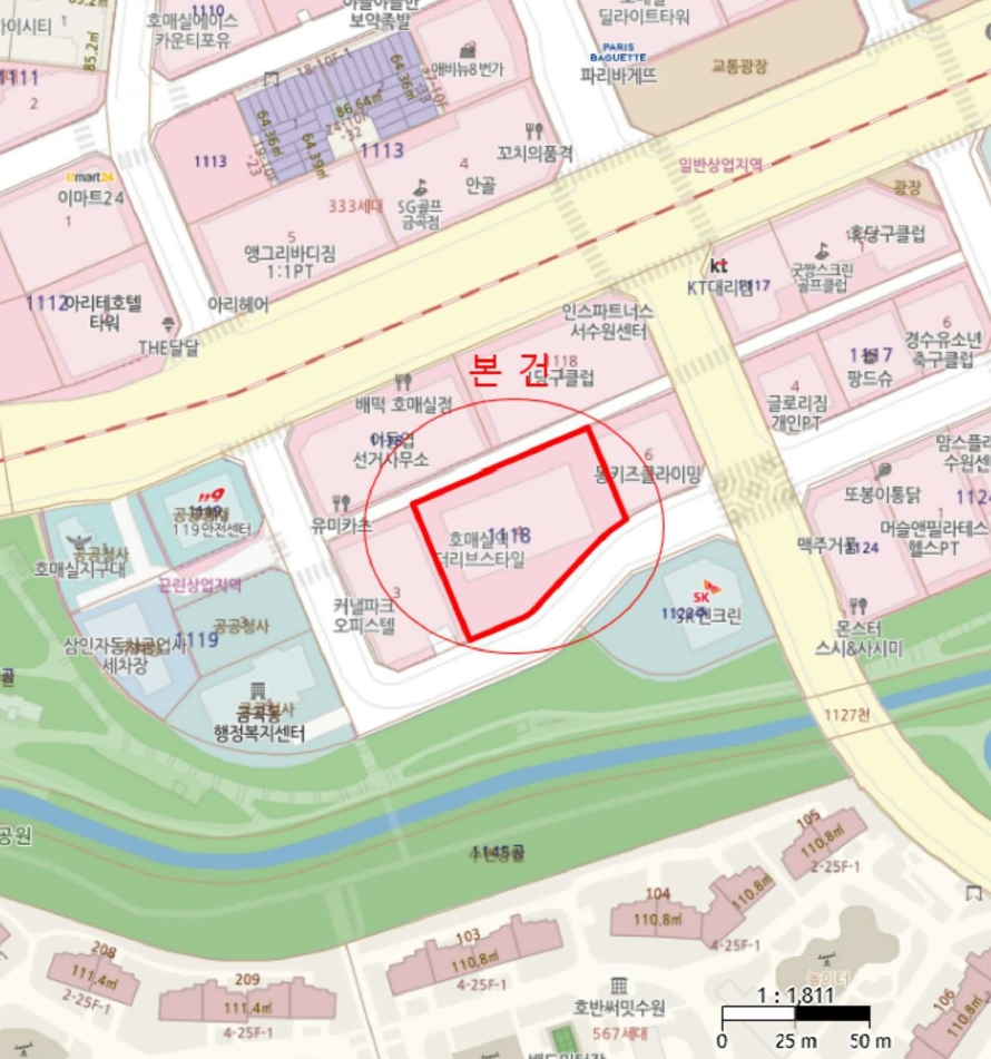 경기 수원시 권선구 금곡동 1118-4, 3층310호 (금곡동,호매실더리브스타일) 오피스텔(상업) 경매 사진 12