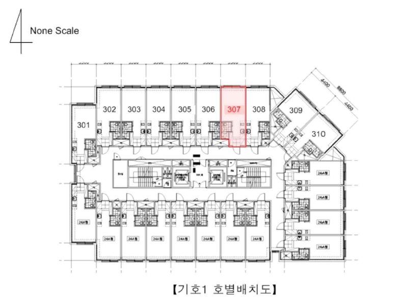경기 수원시 영통구 이의동 1352, 103동 3층307호 (이의동,에듀하임1309오피스텔) 외 1필지 오피스텔(주거) 경매 사진 15