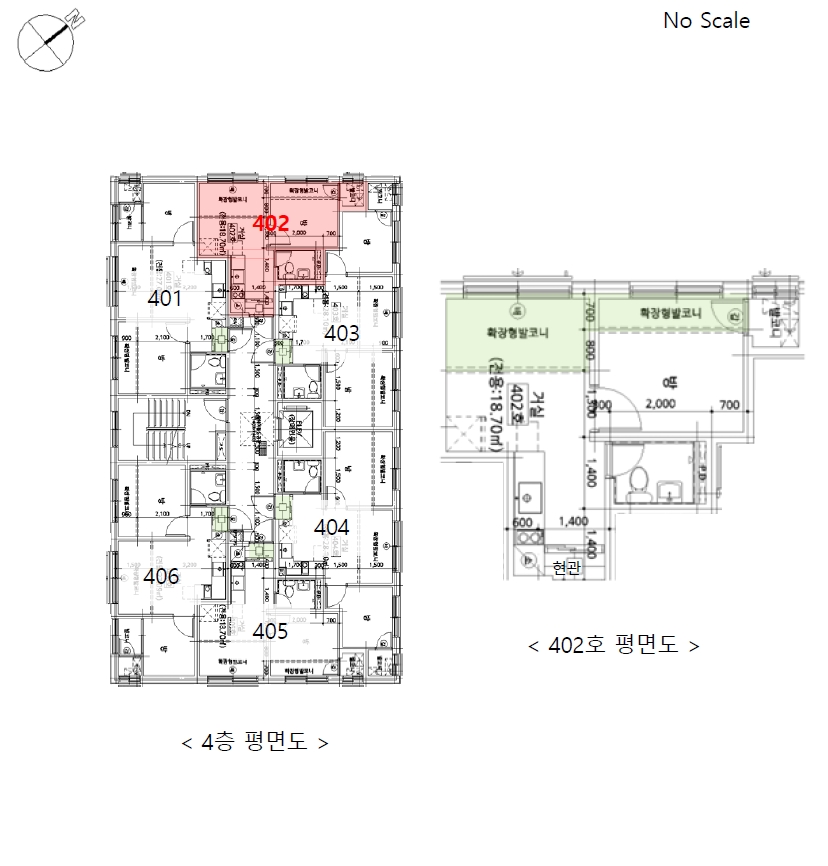 서울 중랑구 상봉동 104-48, 4층402호 (상봉동,케이제이케렌시아) 외 5필지 도시형생활주택 경매 사진 14