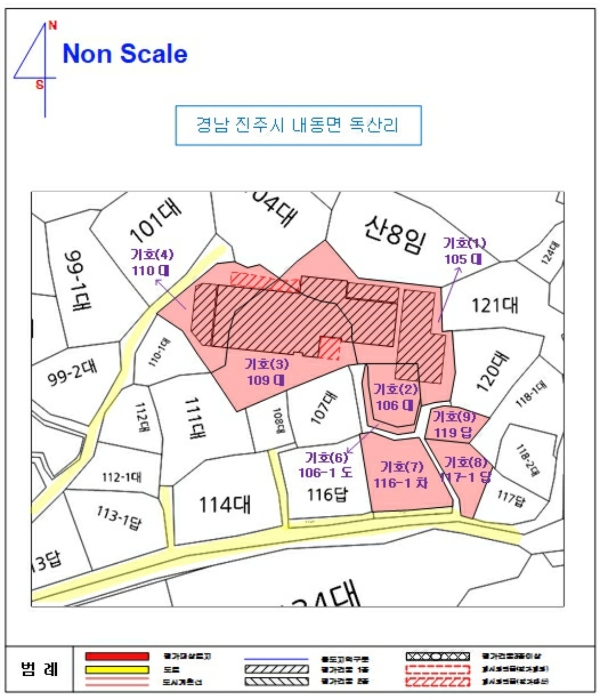 경상남도 진주시 내동면 독산리 105 외 7필지 근린생활시설 경매 사진 26