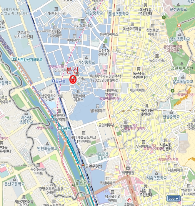서울 금천구 독산동 1006-3, 제2층 제205호 (독산동, 미림에이클래스) 오피스텔(주거) 경매 사진 15
