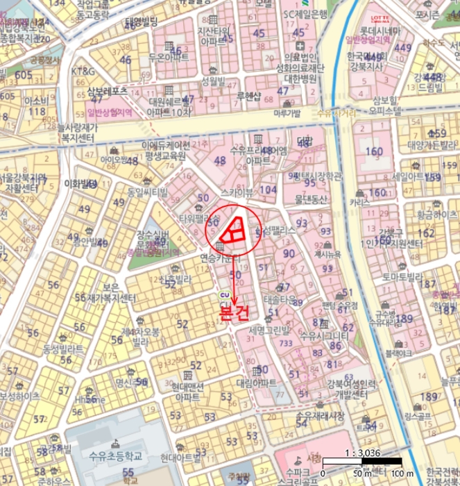 서울 강북구 수유동 50-17, 11층1103호 (수유동,씨엘블루) 외 2필지 연립주택 경매 사진 8