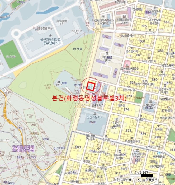 울산 동구 화정동 876-1, 8층802호 (화정동,화정동명성블루빌3차) 아파트 경매 사진 10