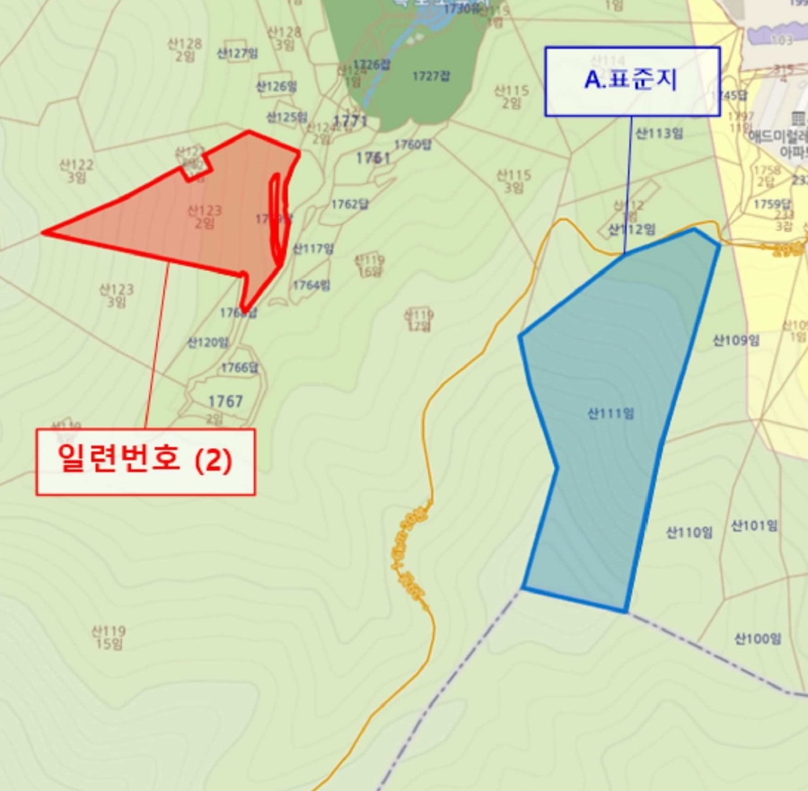 경상남도 거제시 옥포동 산123-2 임야 경매 사진 5