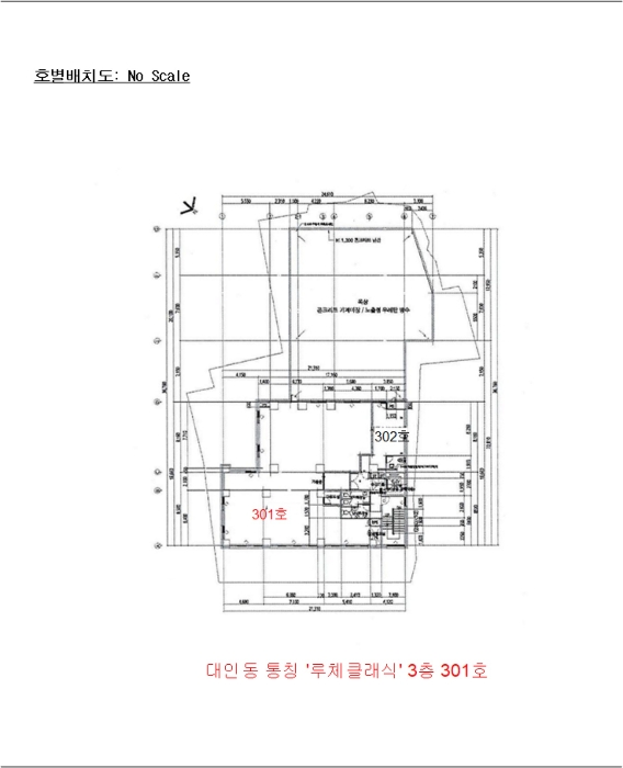 광주 동구 대인동 153, 1동 3층301호 근린상가 경매 사진 13
