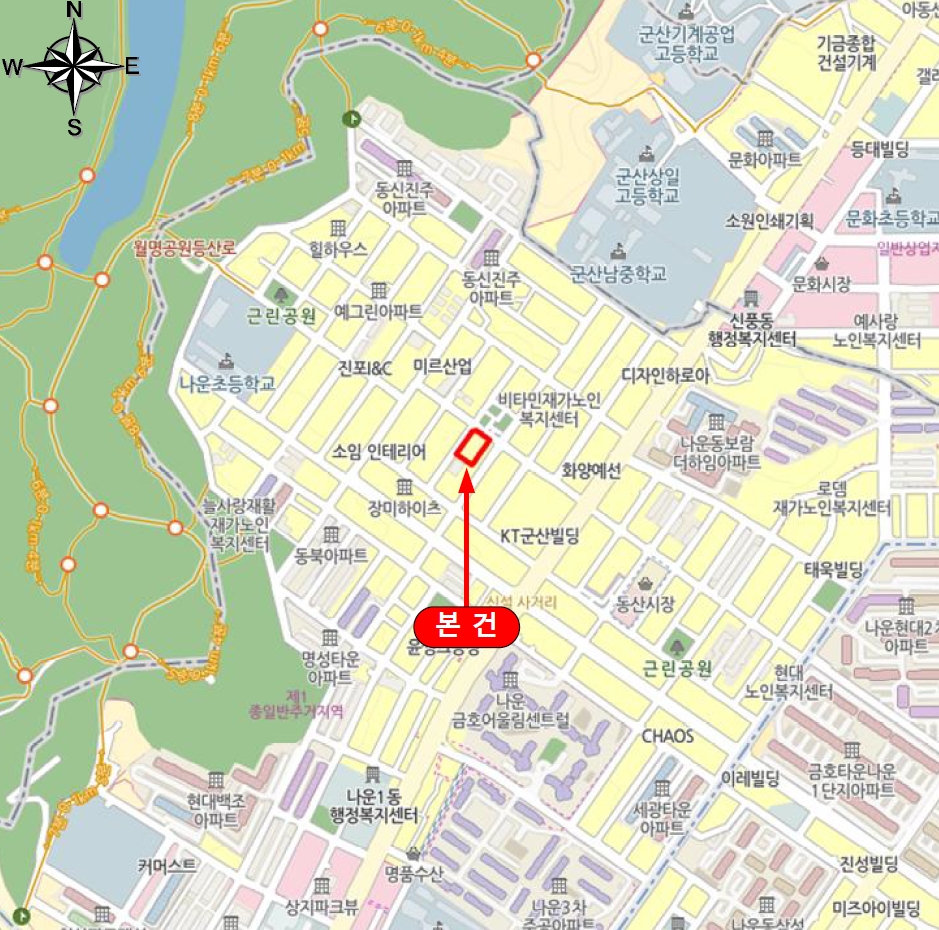 전북특별자치도 군산시 나운동 763-1, 5층 509호 (나운동,하이스타운3차) 연립주택 경매 사진 7