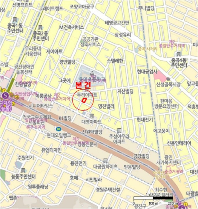 서울 광진구 중곡동 134-42, 3층302호 (중곡동,모두스타빌) 도시형생활주택 경매 사진 8