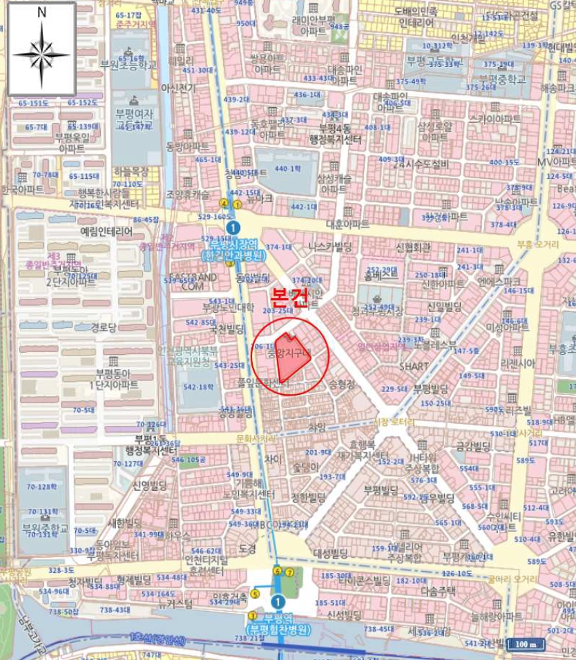 인천 부평구 부평동 205-2, 1층1145호 (부평동,엡스201) 근린상가 경매 사진 8