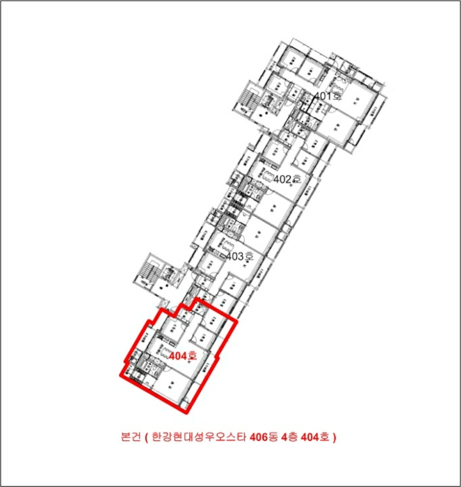 경기 김포시 장기동 1868-2, 406동 4층 404호 (장기동, 한강현대성우오스타) 아파트 경매 사진 11