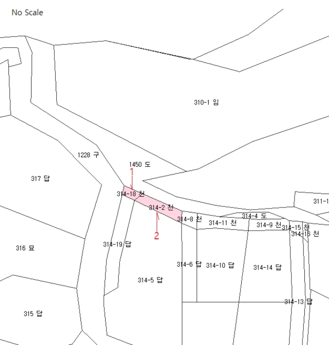 경기도 안성시 죽산면 용설리 314-18 외 1필지 하천 경매 사진 13