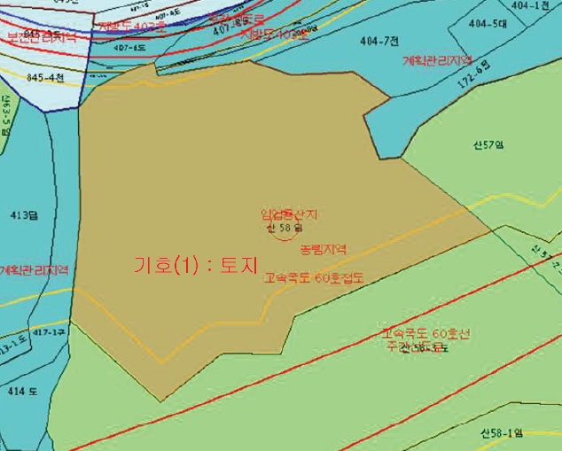 강원특별자치도 춘천시 남면 발산리 산58 임야 경매 사진 8