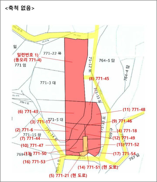경기도 양평군 강하면 동오리 771-6 외 4필지 목장용지 경매 사진 21