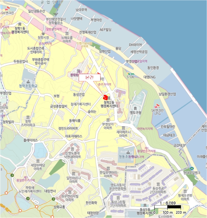 부산 영도구 청학동 101-99, 8층801호 (청학동,청학동아진펠리스) 외 2필지 오피스텔(주거) 경매 사진 9