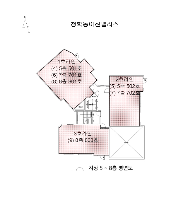 부산 영도구 청학동 101-99, 8층803호 (청학동,청학동아진펠리스) 외 2필지 오피스텔(주거) 경매 사진 8