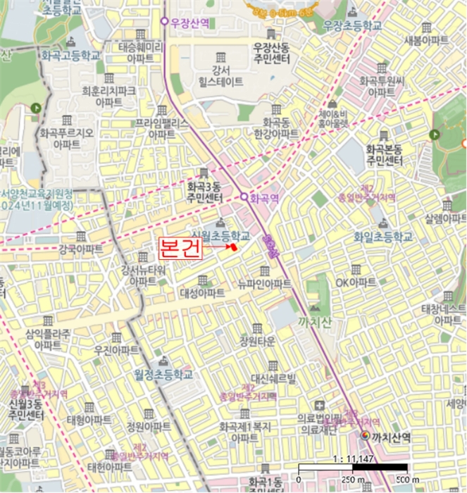 서울 강서구 화곡동 1078-14, 제3층 제302호 (화곡동, 블루파크빌) 외 1필지 다세대주택 경매 사진 9