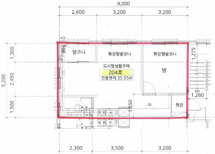 경기 안산시 상록구 본오동 853-6, 2층 204호 도시형생활주택 경매 사진 10