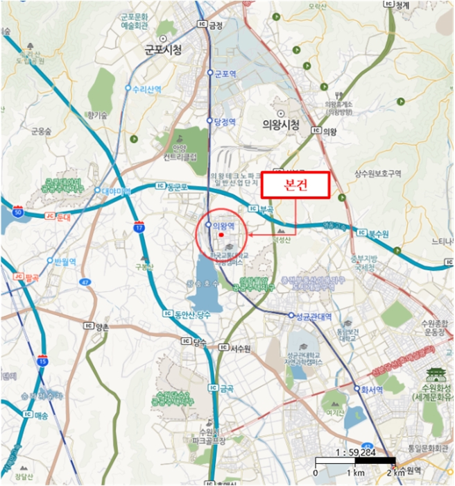 경기 의왕시 삼동 146-11, 6층602호 (삼동,청담벨리체2) 오피스텔(주거) 경매 사진 23