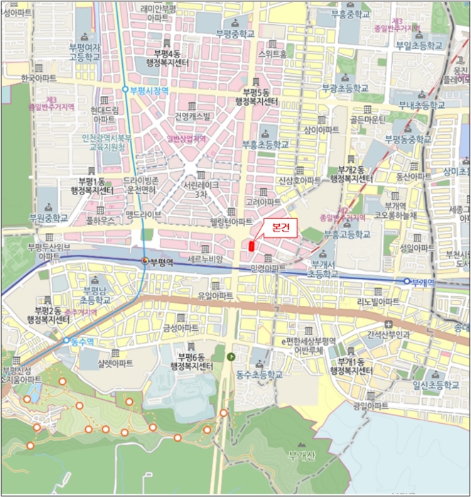 인천 부평구 부평동 505-1, 10층 1006호 (부평동,로뎀레뷰) 도시형생활주택 경매 사진 10