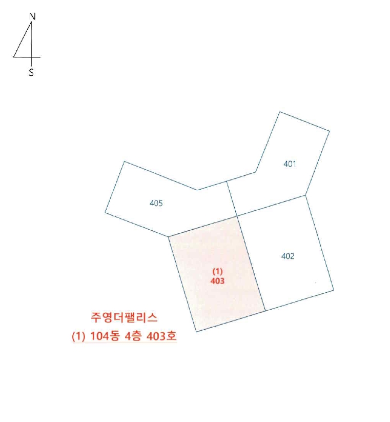 경남 통영시 광도면 죽림리 251-1, 104동 4층403호 (주영더팰리스) 아파트 경매 사진 7