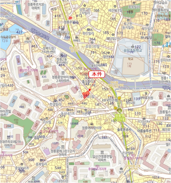 서울 성북구 정릉동 147-4, 2층205호 (정릉동,수성렉스빌) 외 1필지 오피스텔(주거) 경매 사진 9