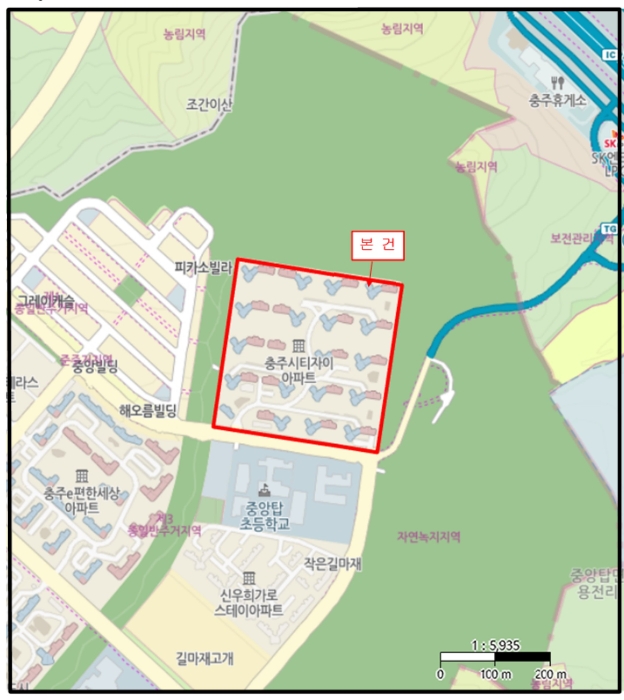 충북 충주시 중앙탑면 용전리 721, 116동 1층105호 (충주시티자이) 아파트 경매 사진 8