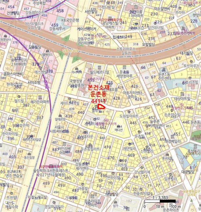 서울 강동구 둔촌동 441-1, 5층501호 (둔촌동,라온스토리) 도시형생활주택 경매 사진 10