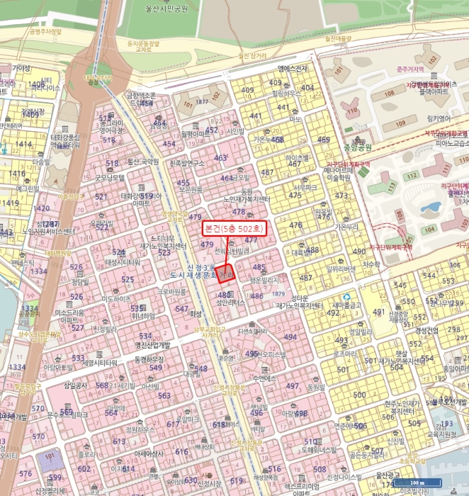울산 남구 신정동 480-1, 5층502호 (신정동,지움포유) 아파트 경매 사진 8