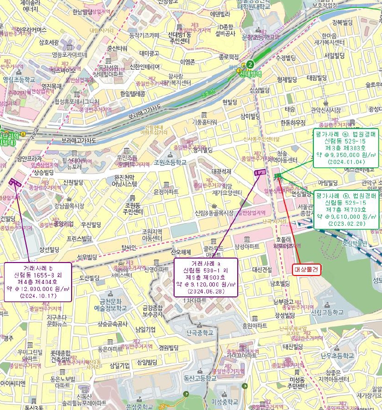 서울 관악구 신림동 529-15, 4층403호 오피스텔(주거) 경매 사진 9