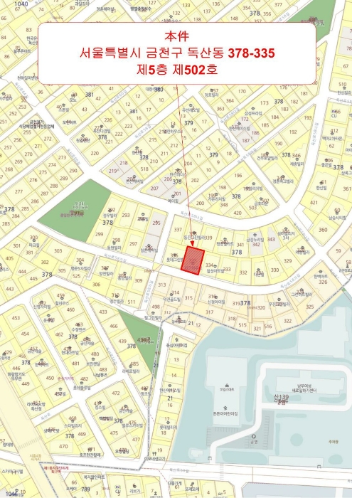 서울 금천구 독산동 378-335, 제5층 제502호 다세대주택 경매 사진 10