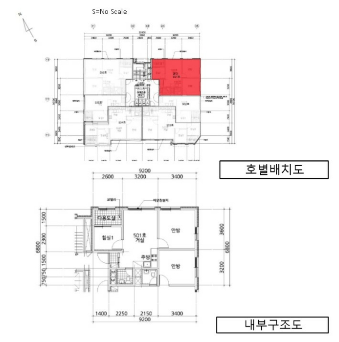 서울 양천구 신월동 145-6, 제5층 제501호 (신월동, 에이엔타워) 오피스텔(주거) 경매 사진 10