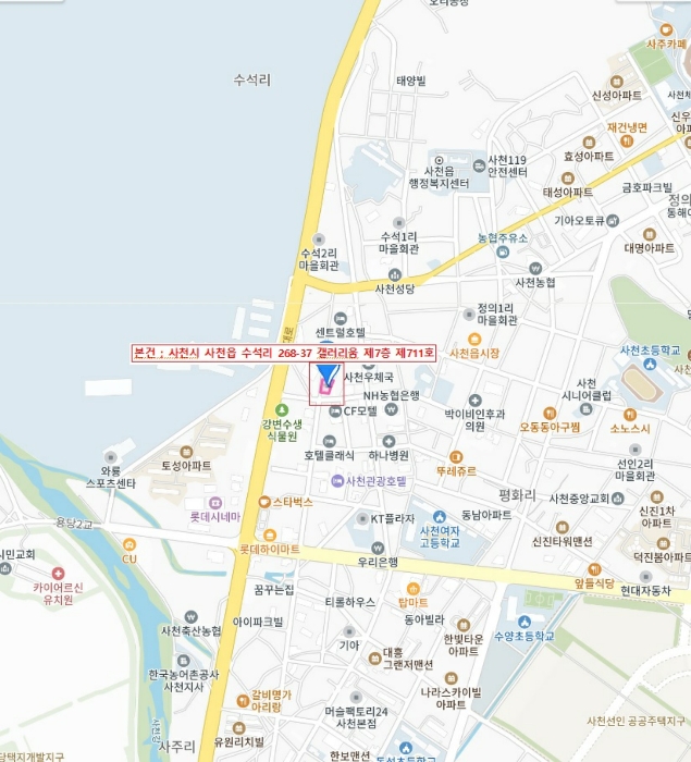 경남 사천시 사천읍 수석리 268-37, 7층711호 (갤러리움) 오피스텔(주거) 경매 사진 8