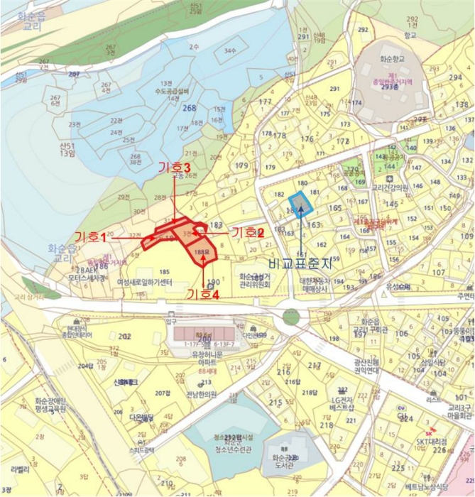전라남도 화순군 화순읍 교리 184-1 외 3필지 전 경매 사진 22