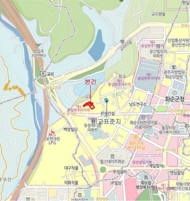 전라남도 화순군 화순읍 교리 184-1 외 3필지 전 경매 사진 23