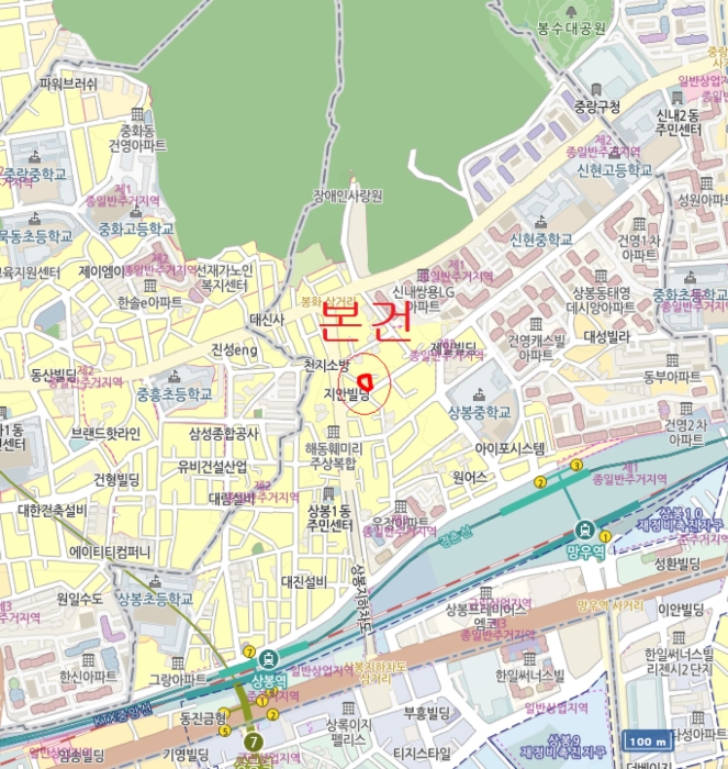 서울 중랑구 상봉동 243-1, 6층602호 (상봉동,드림펠리스) 도시형생활주택 경매 사진 10