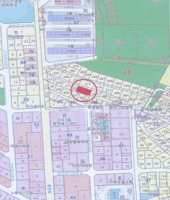 인천 남동구 간석동 37-607, 1층 102호 (간석동,현대빌라) 외 2필지 다세대주택 경매 사진 8
