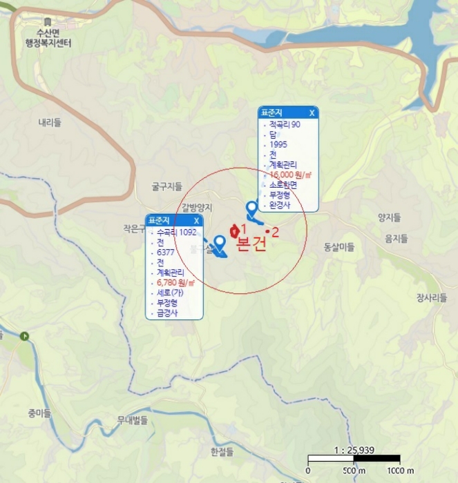 충청북도 제천시 수산면 수곡리 1157 외 1필지 전 경매 사진 14
