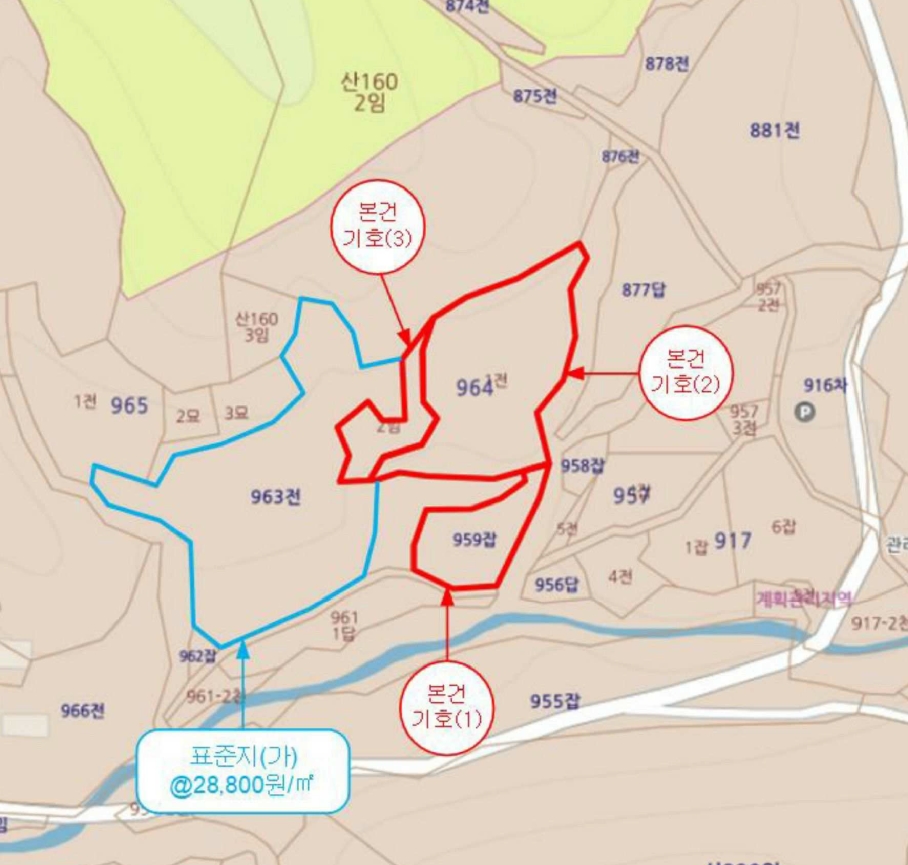 경기도 연천군 청산면 장탄리 959 외 2필지 잡종지 경매 사진 18