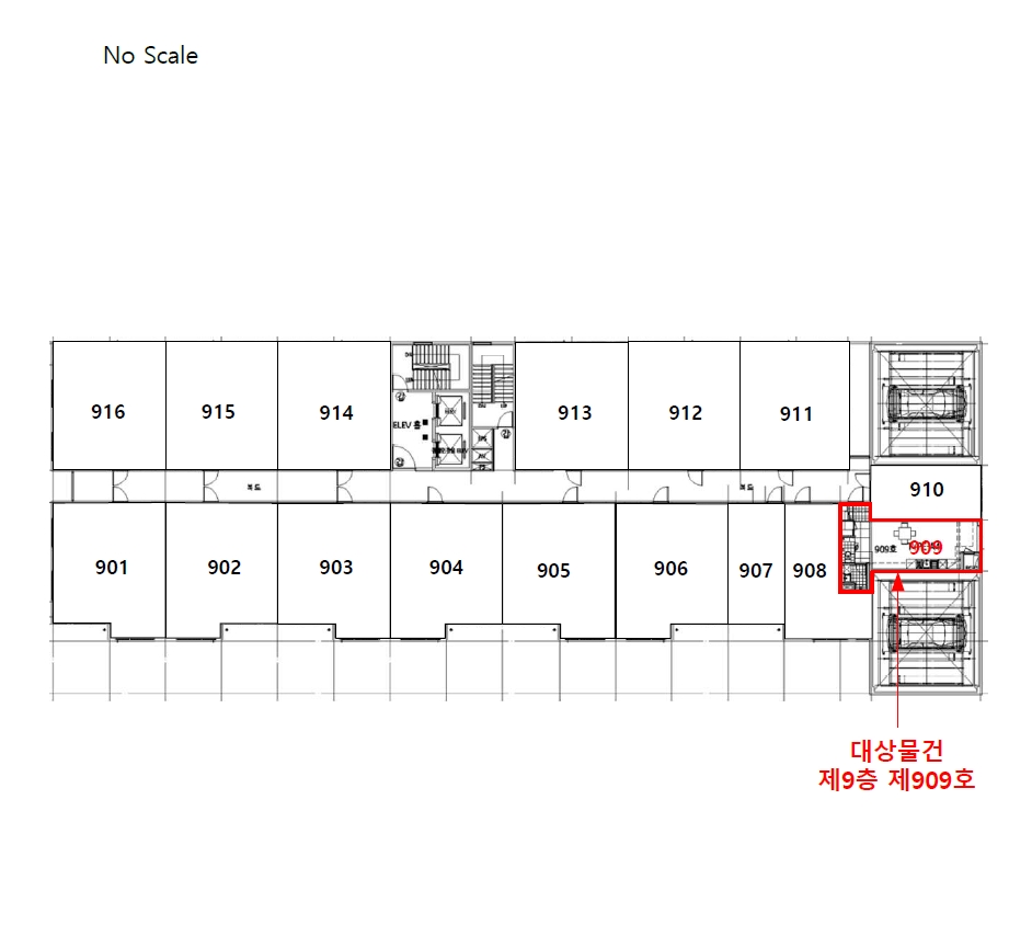 인천 남동구 구월동 1530, 9층909호 (구월동,두플라스) 도시형생활주택 경매 사진 16