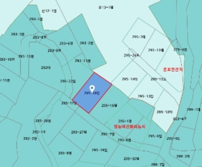 세종특별자치시 장군면 봉안리 295-5 외 5필지 임야 경매 사진 33